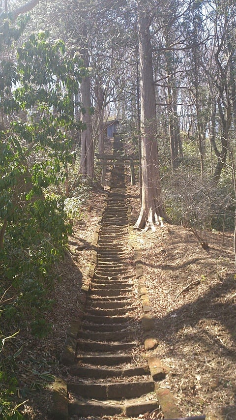 愛宕神社への階段